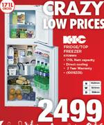 KIC 171Ltr Fridge/Top Freezer