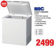 KIC 204Ltr Chest Freezer KCG210