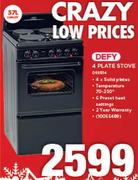 Defy 57Ltr 4 Plate Stove DSS514