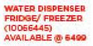 Hisense 340Ltr Fridge Freezer With Water Dispenser