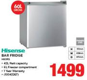 Hisense 60Ltr Bar Fridge