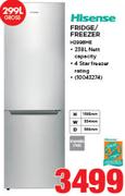 Hisense 299Ltr Fridge/Freezer H299BME