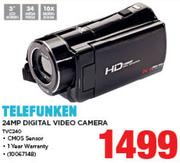 Telefunken 24MP Digital Video Camera TVC240