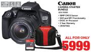 Canon Camera Starter Bundle EOS1300D