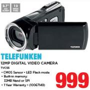 Telefunken 12MP Digital Video Camera TVC55