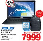 Asus Notebook & Backpack