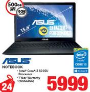 Asus 15.6" Notebook