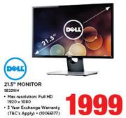 Dell 21.5" Monitor SE2216H