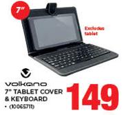 Volkano 7" Tablet Cover & Keyboard