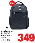 Volkano 15.6" Element Backpack L1016