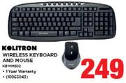 Kolitron Wireless Keyboard And Mouse KB MM502