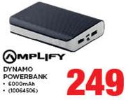 Amplify 6000mAh Dynamo Powerbank