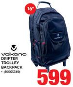 Volkano 16" Drifter Trolley Backpack