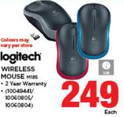 Logitech Wireless Mouse M185-Each