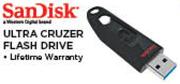 SanDisk 16GB Ultra Cruzer Flash Drive