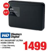 WD 2TB 2.5" My Passport Ultra Hard Drive