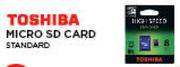 Toshiba 32GB Micro SD Card Standard