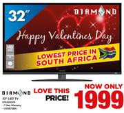 Diamond 32" LED TV DFG32HDVM