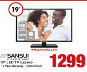 Sansui 19" HD Ready LED TV SLED19HD