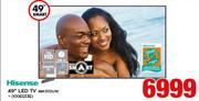 Hisense 49" Full HD Smart LED TV 49K3110UW