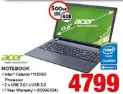 Acer 15.6" Notebook 