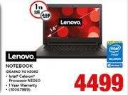 Lenovo 14" Notebook IDEAPAD 110 N3060