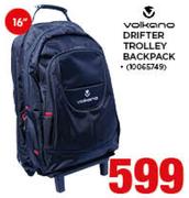 Volkano 16" Drifter Trolley Backpack