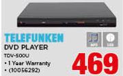 Telefunken DVD Player TDV-500U