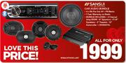Sansui Car Audio Bundle