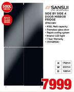 Sansui 500Ltr Side By Side 4 Door Mirror Fridge 