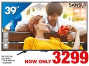 Sansui 39" LED TV SLED-39HDR