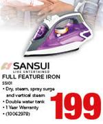 Sansui Full Feature Iron SSI01
