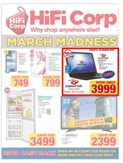 HiFi Corp : March Madness (9 Mar - 12 Mar 2017), page 1