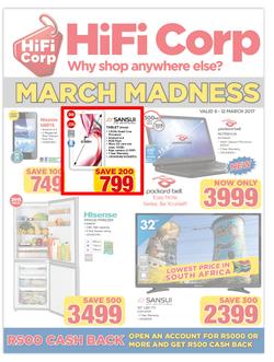 HiFi Corp : March Madness (9 Mar - 12 Mar 2017), page 1
