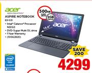 Acer Aspire 15.6" Notebook 