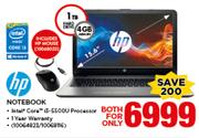 HP 15.6" Notebook 