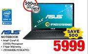 Asus 15.6" Notebook