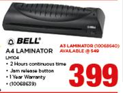 Bell A3 Laminator
