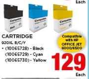 Inksaver Cartridge 920XL B/C/Y-Each