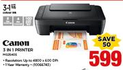 Canon 3 In 1 Printer MG2540S