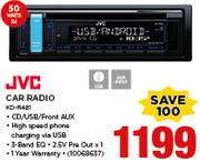JVC Car Radio KD-R481