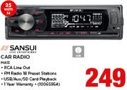 Sansui Car Radio MA13