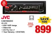 JVC Car Radio KD-X130