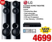 LG 4.2 DVD Home Theatre System LHD675