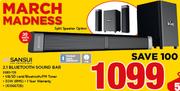 Sansui 2.1 Bluetooth Sound Bar SSBS-725