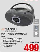 Sansui Portable Boombox 1104