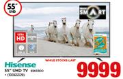 Hisense 55" UHD TV 55K3300