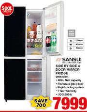 sansui 4 door fridge