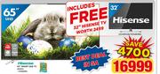 Hisense 65" UHD Smart TV 65K5500