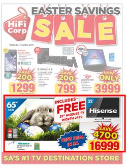 HiFi Corp : Easter Savings Sale (11 Apr -17 Apr 2017), page 1
